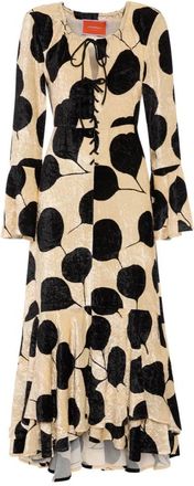 La DoubleJ Cocteau Jurk - Dames - Casual kleedjes - Veelkleurig - XL - Kleedjes