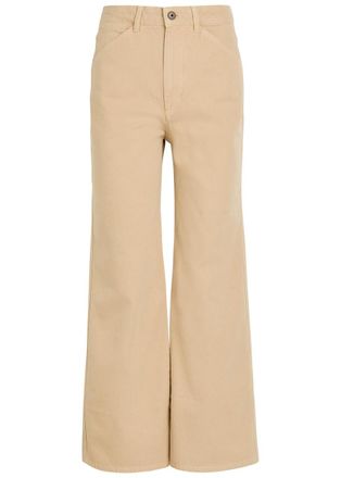 Christophe Lemaire Flared-leg Jeans - Light Brown - 34 (UK6 / XS)