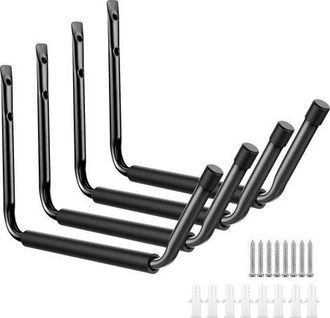 OEM Juego De 4 Ganchos Resistentes Para Almacenamiento En Interiores De Kayaks - Soporte De Pared Multiusos Para Canoas, Tablas De Paddle Surf, Escaleras,