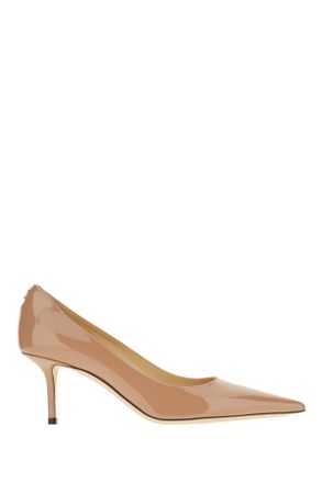 Jimmy Choo London Biscuit Leather Love 65 Pumps