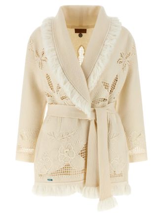 Alanui Virgin Wool Womens Cardigan