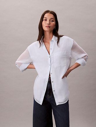 Calvin Klein Utility Roll Sleeve Tunic