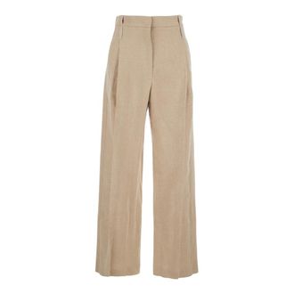 Tela Mujer, Pantalones, Beige, Talla: M