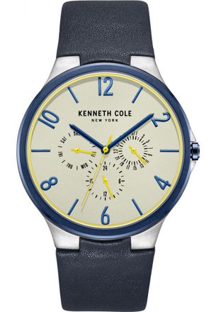 Kenneth Cole KCWGF2218802 Mens Classic Watch - Silver - One Size