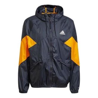 adidas Back to Sport WIND.RDY Jacket Black Yellow GT6561