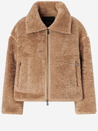 Pinko Pinko jack met schapenvachteffect