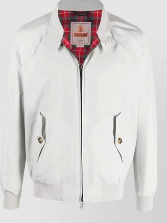 Baracuta g9 bomber jacket raglan sleeves pockets