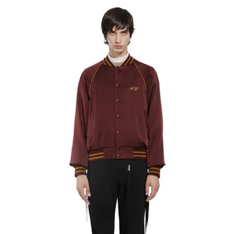 Ann Demeulemeester Lovers Forever Bomber in Cady Satin