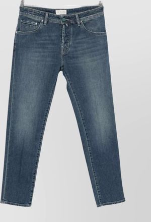 Jacob Cohen tailored cropped denim trousers