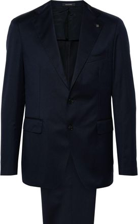 Tagliatore single-breasted suit - men - Cupro/Virgin Wool - 48 - Blue