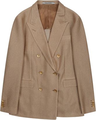 Tagliatore Parigi Cotton Double-Breasted Jacket
