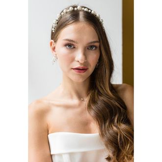 Brides & Hairpins Gabriela Halo Hair Comb in Silver at Nordstrom
