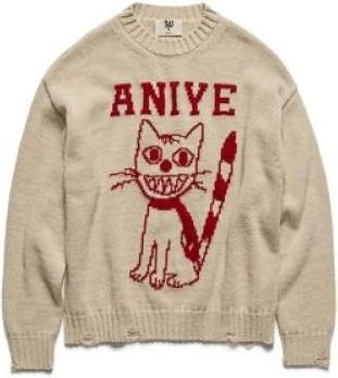 Aniye By Truien & Vesten, Dames, Beige, S, Wol, Trui met ronde hals