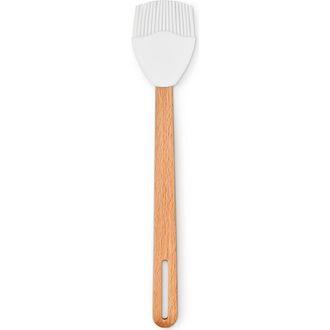 LE CREUSET Signature Silicone & Wood Basting Brush in White at Nordstrom