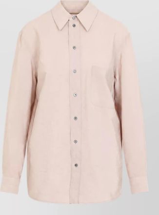 Christophe Lemaire silk regular shirt