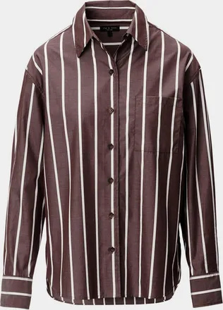 Rag & Bone Connie Stripe Long-Sleeve Shirt