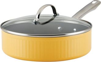 Farberware Style Nonstick Cookware Saute Pan With Lid 3Qt