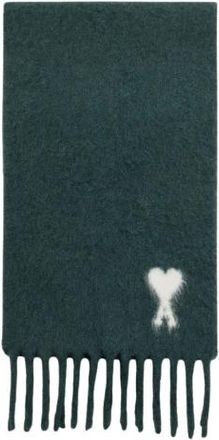 Ami Quota Sjaal - Heren - Wintersjaals - Groen - ONE Size - Wol - Accessoires