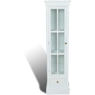 vidaXL Estanter&iacute;a Moderna Con 3 Estantes De Madera Blanca Vidaxl