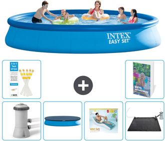 Intex Piscina Easy Set Redonda - 457x84 Cm - 7-piezas S219