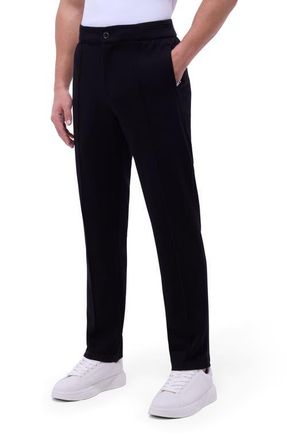 Bugatchi Soft Touch Track Pants in Black at Nordstrom, Size Xx-Large