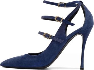 Nicholas Kirkwood Pumps in pelle scamosciata Pre-owned 100mm - Blu