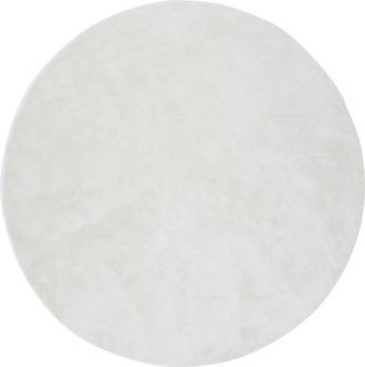 VE DESIGN Runder Design Teppich Bianca ø 200 cm - Ecru