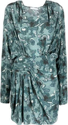 Iro Fontana Printed Short Dress