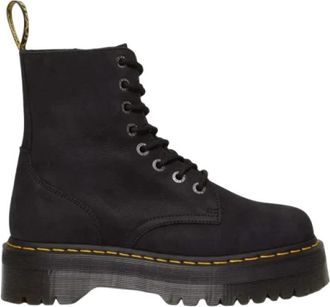 Dr. Martens Schoenen - Dames - Veterlaarzen - Zwart - 41 EU - Schoenen