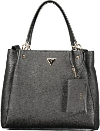 Guess Black Polyurethane Womens Womens Bag