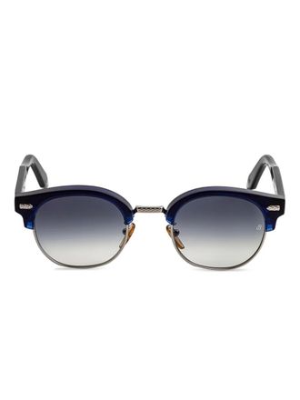 Cutler and Gross Breitling Biarritz tinted lenses sunglasses - unisex - Acetate - 49 - Blue