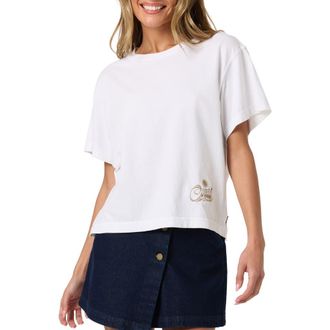 O'Neill OG Radical Sun Boxy Graphic Tee in White at Nordstrom, Size Xx-Large