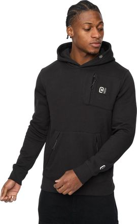 Crosshatch Heren Portville Hoodie (Zwart)