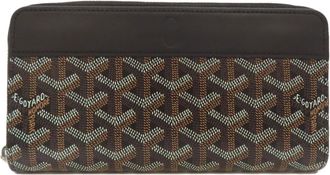 Goyard Black Pvc Long Wallet (Bi-Fold) (Pre-Owned)