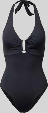 Joop Neckholder-Badeanzug Modell MONOCHROME BEACH in Black, Gr&ouml;&szlig;e 36
