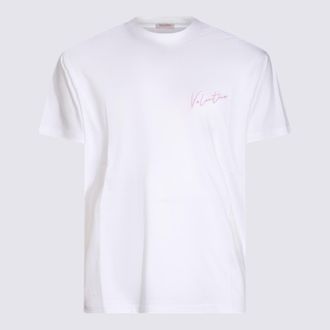 Valentino Garavani White Cotton T-Shirt
