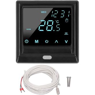 OEM Controlador De Temperatura Inteligente Con Pantalla T&aacute;ctil Lcd, Aplicaci&oacute;n M&oacute;vil, Control Remoto Bluetooth, Termostato Inteligente Ac85v-250v