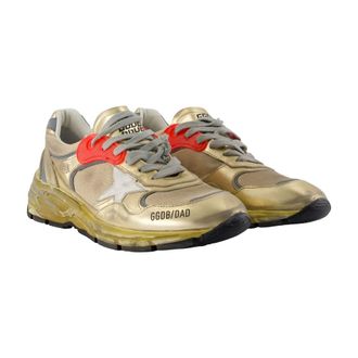 Golden Goose Mens Sneaker Gold Calfskin