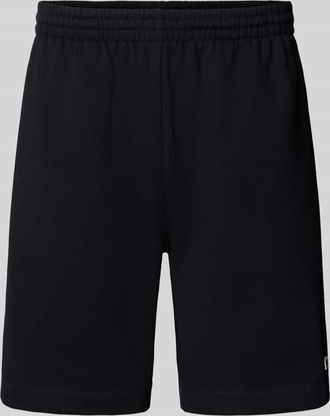 Lacoste Regular Fit Sweatshorts aus Baumwoll-Mix in Black, Größe XXL