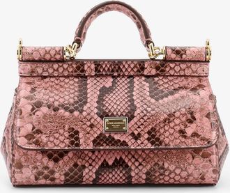 Dolce & Gabbana Borsa a mano Sicily in pitone - DOLCE & GABBANA - gender_Woman