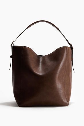 H&M Shopper - Dunkelbraun