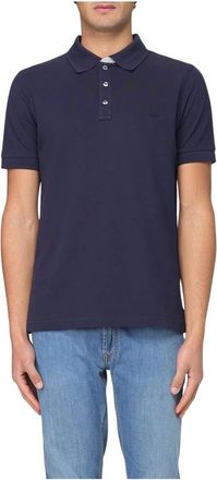 Fay Polo Shirt - Heren - Polos - Blauw - XL - Katoen - Tops