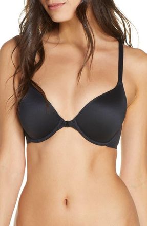 b.tempt'd by Wacoal Future Foundations Front Close Racerback Bra in Night at Nordstrom, Size 32Dd