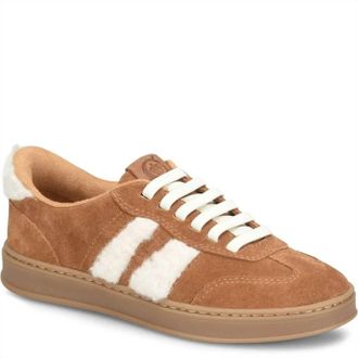 Born Womens Amari Shearling Shoes In Tan