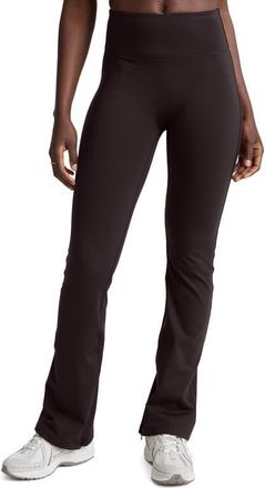 Beyond Yoga Allure Zip Cuff Pants in Dark Chocolate at Nordstrom, Size X-Small