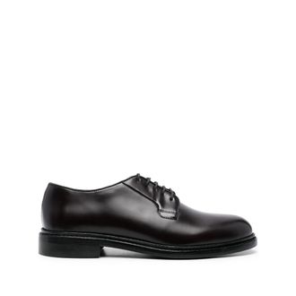 Sebago Round-toe Leather Derby Shoes
