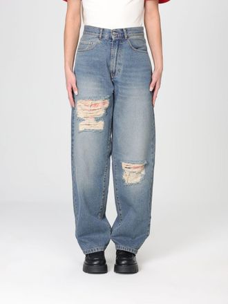 Carne Bollente Jeans gamba larga Carne Bollente in denim distressed