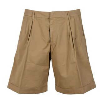 Dondup Stylish Bermuda Shorts - male - Dondup - Casual Shorts - Brown - W36 - Shorts
