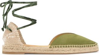 Castaner Brava Flat Espadrille - Dames - Espadrilles - Groen - 41 EU - Katoen - Schoenen