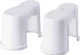 OEM Tabouret Toilette - Altura 17 5 Cm - Antideslizante - Para Adultos - Uso Dom&eacute;stico - Pack De 2